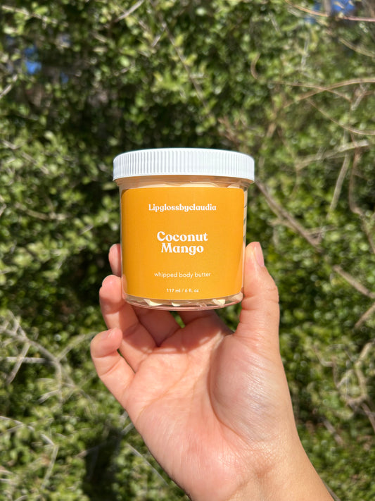 Coconut Mango Whipped Body Butter with Avocado Oil