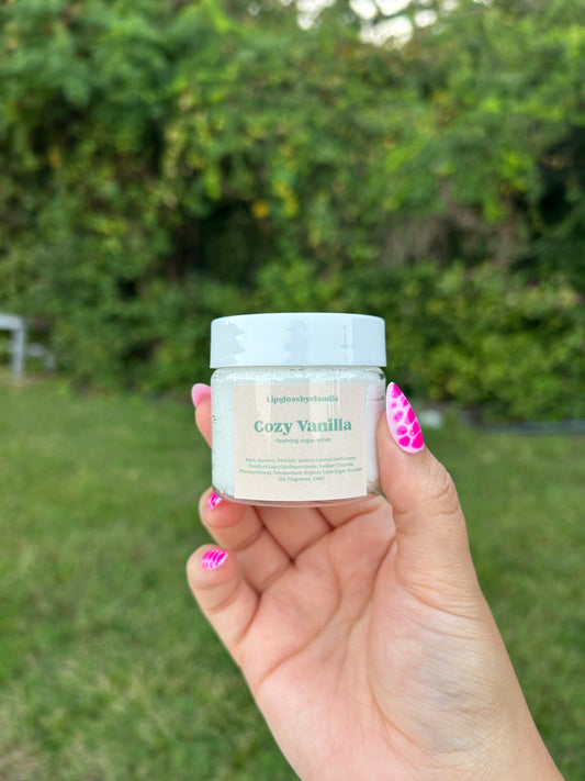 Cozy Vanilla Foaming Sugar Scrub