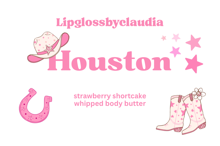Houston - Strawberry Shortcake Whipped Body Butter with Avocado Oil