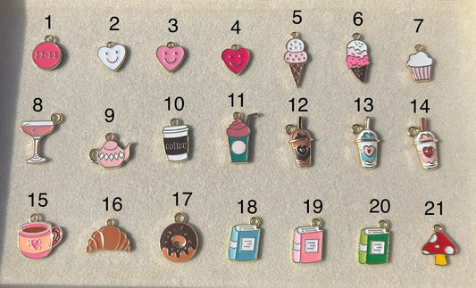 Personalize Your Own Lip Gloss Keychain With Charms!