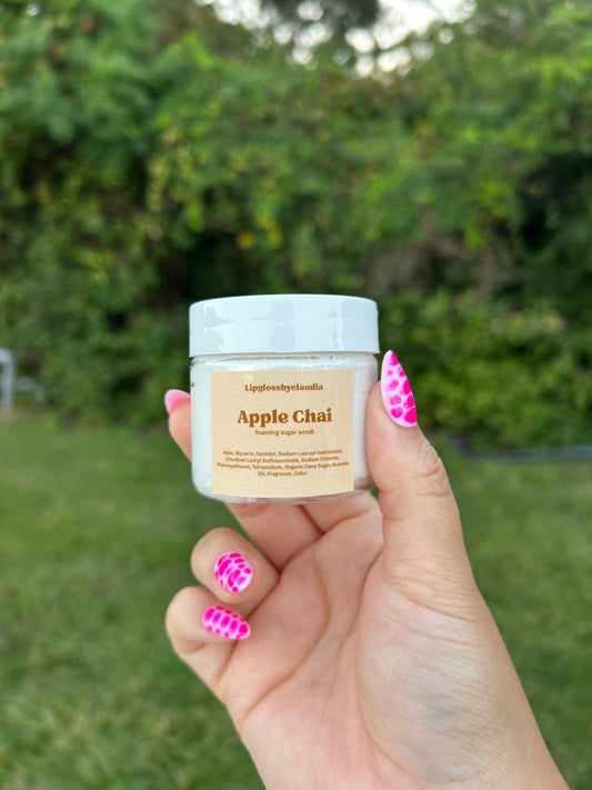 Apple Chai Foaming Sugar Scrub