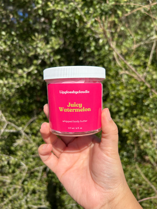 Juicy Watermelon Whipped Body Butter with Avocado Oil
