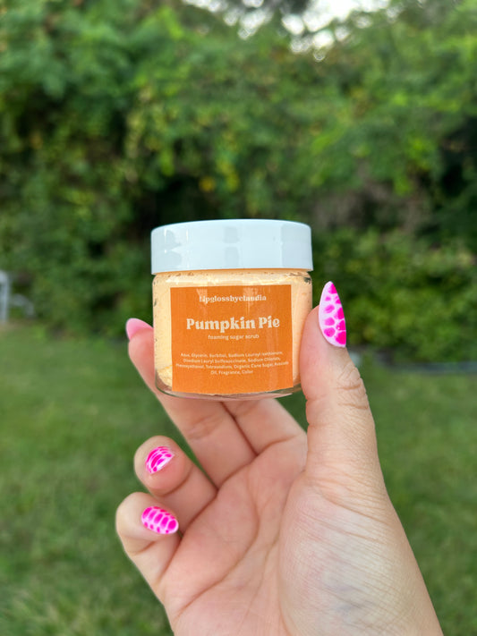 Pumpkin Pie Foaming Sugar Scrub