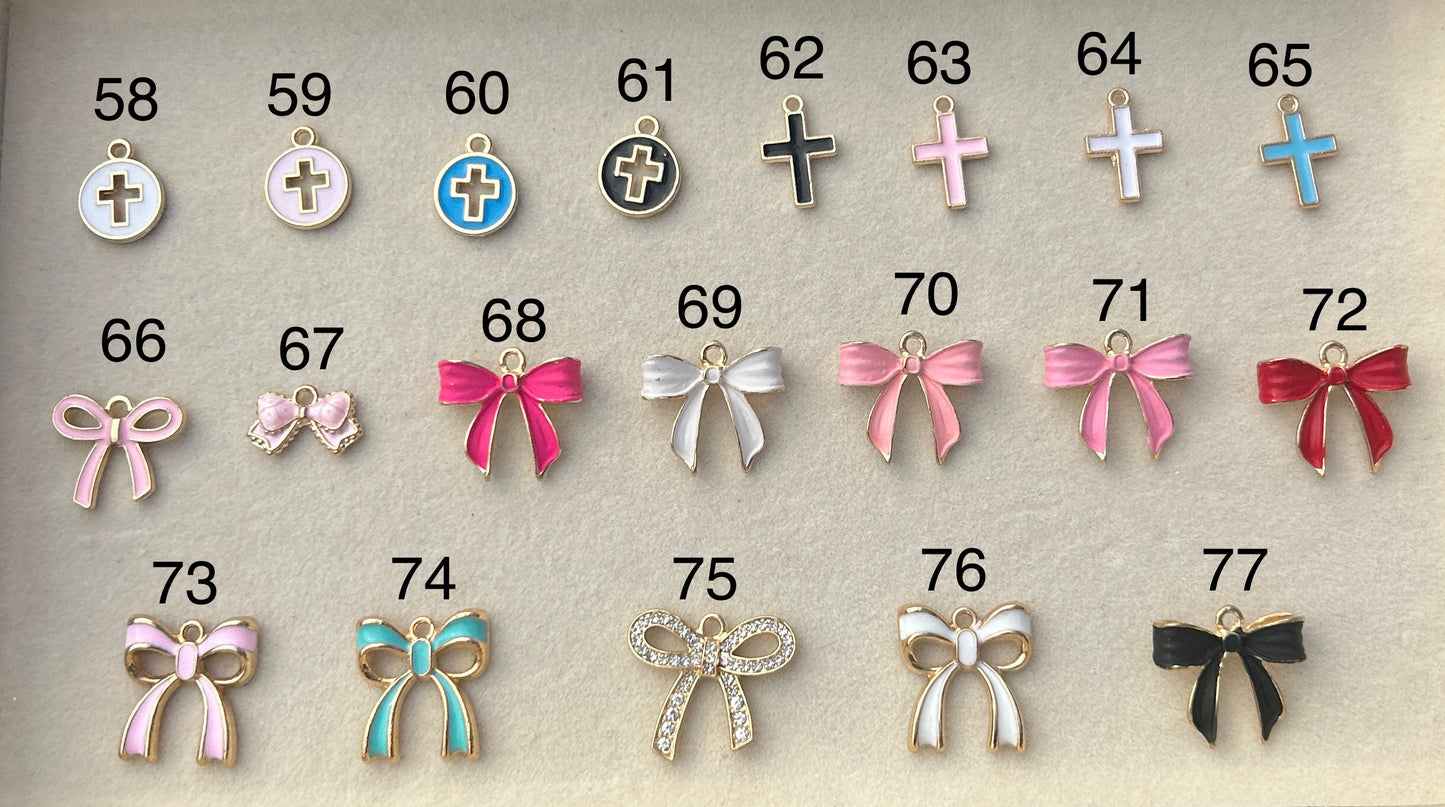 Personalized Kindle, Phone & Bag Charms!