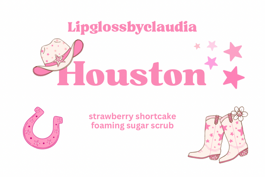 Houston - Strawberry Shortcake Foaming Sugar Scrub