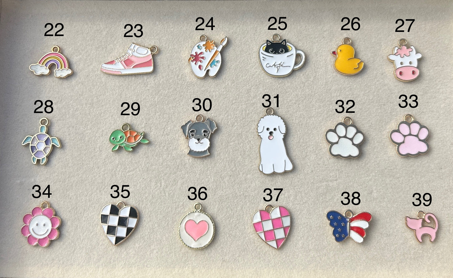 Personalized Kindle, Phone & Bag Charms!