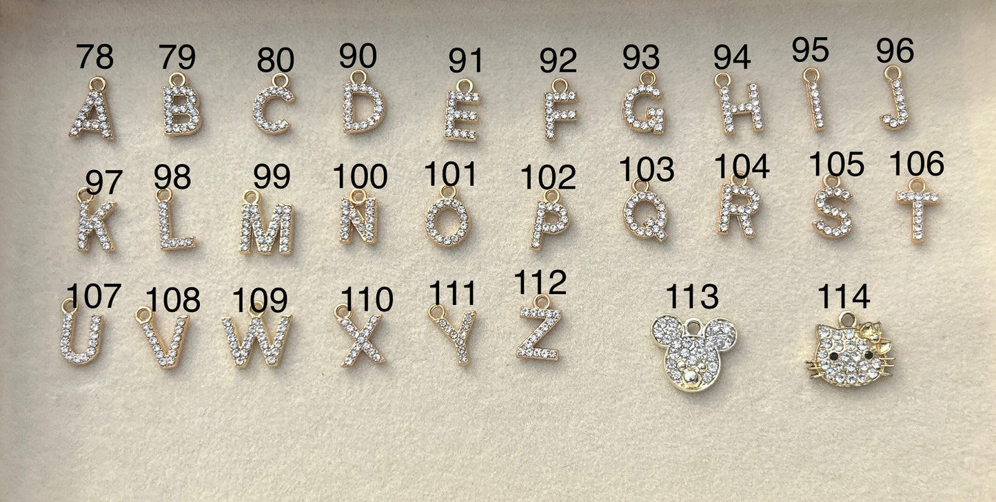 Personalized Kindle, Phone & Bag Charms!