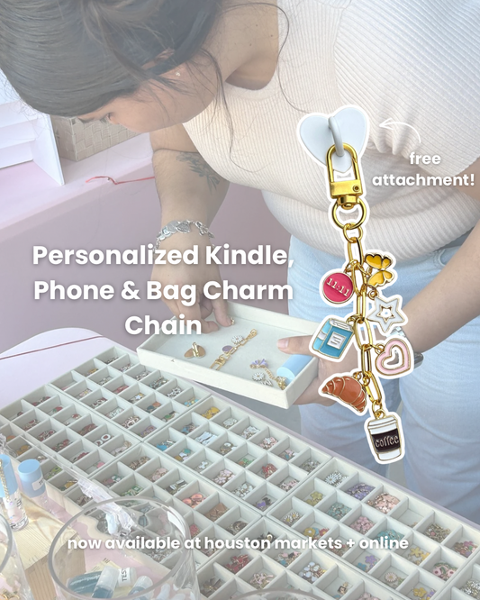 Personalized Kindle, Phone & Bag Charms!